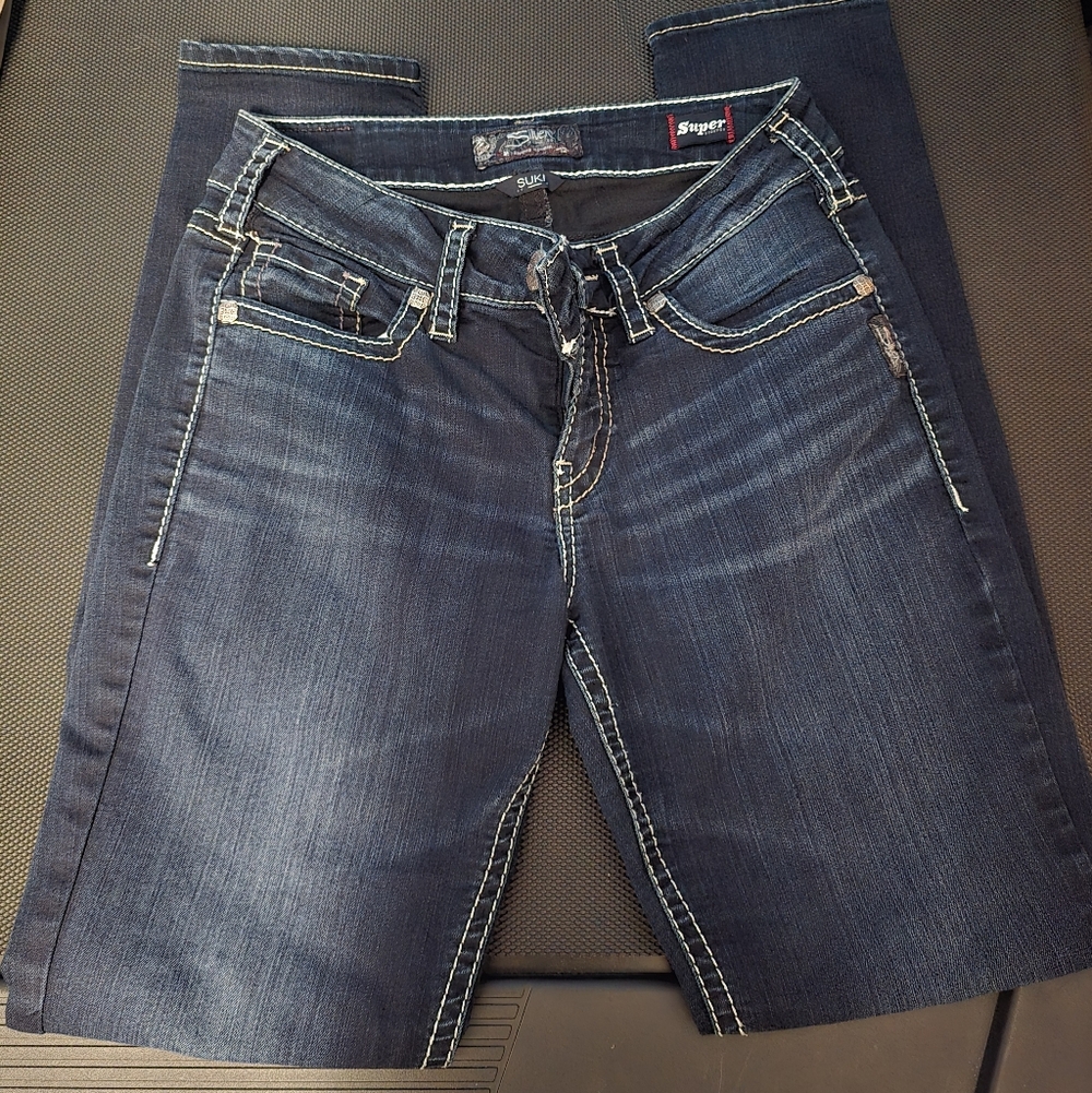 Silver Jeans Suki Dark Wash Denim W29/L31
